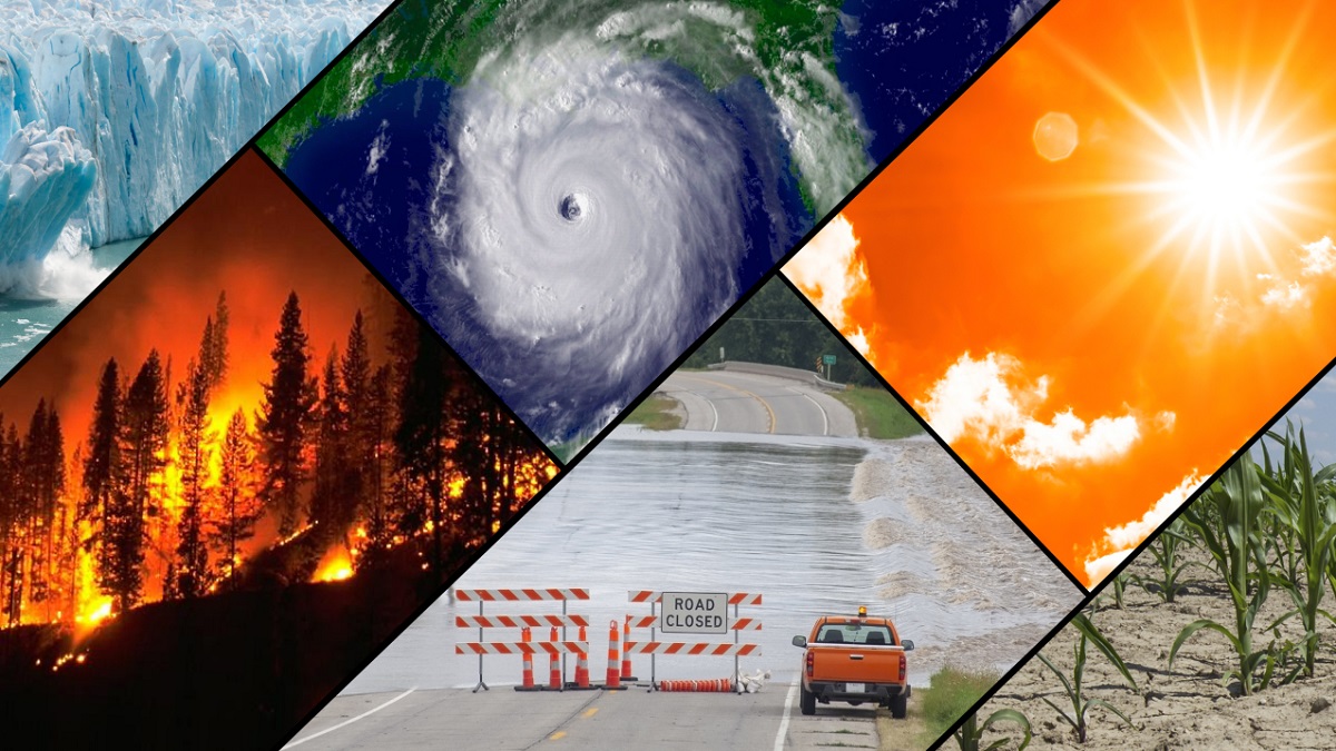 Catastrophic impacts of climate change around the World