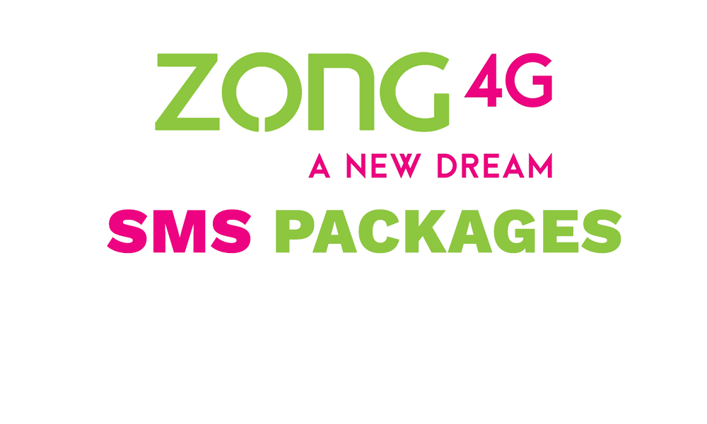 Zong SMS Packages for Daily, Weekly & Monthly SMS Bundles