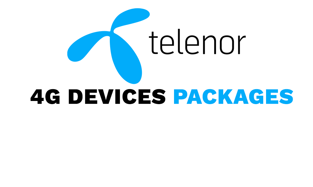 Telenor 4G Device Packages