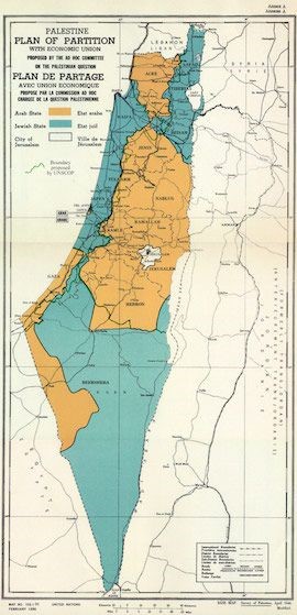 Palestine Israel Map