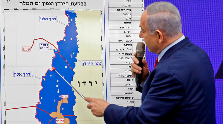West Bank map