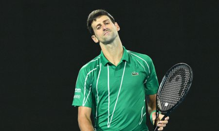 Tennis player Novak Djokovic