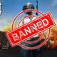 Esports players PUBG ban