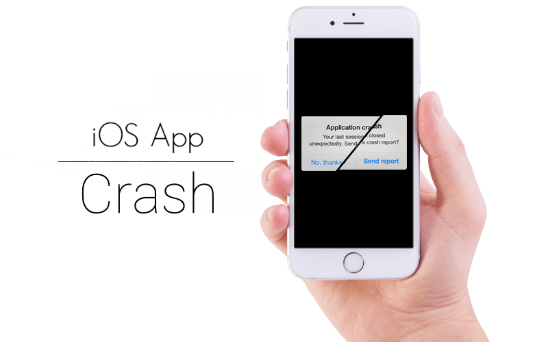 iOS apps crash