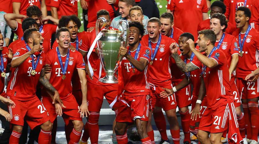 Bayern Champions League winners
