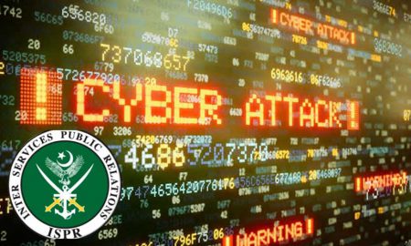 ISPR Indian cyber-attack