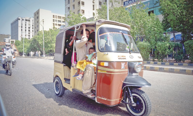 Rawalpindi Zakat Committee Rickshaw
