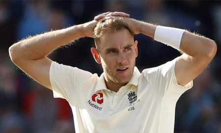 Stuart Broad breaching ICC conduct