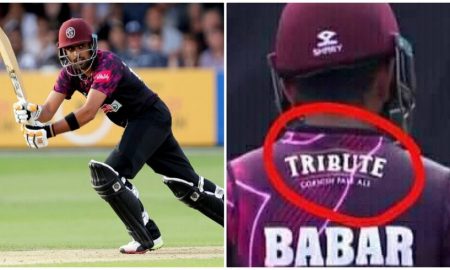 Babar Azam Somerset Alcohol