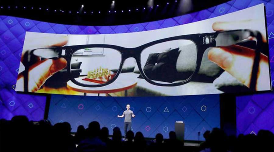 Facebook EssilorLuxottica smart glasses