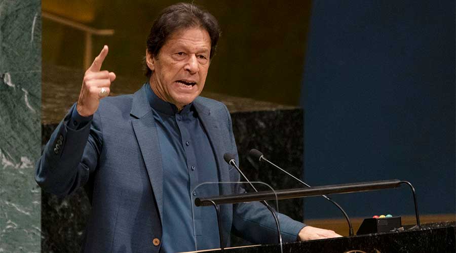 Imran UN address Kashmir