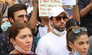 Pakistani celebrities protest rape