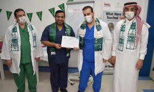 Pakistani doctor Saudi Covid-19