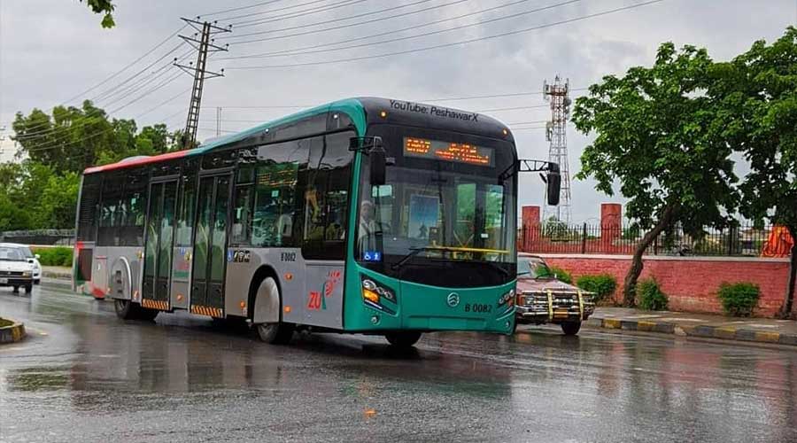 Peshawar BRT temporarily