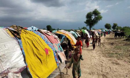 Rain victims in Sindh