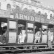 Turkey tram in Karachi