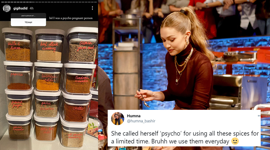 Gigi Hadid Shan Masala