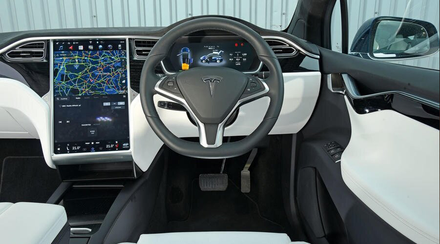 Tesla touchscreen