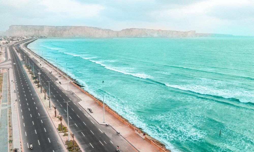 Gwadar as a future economic hub of Pakistan.