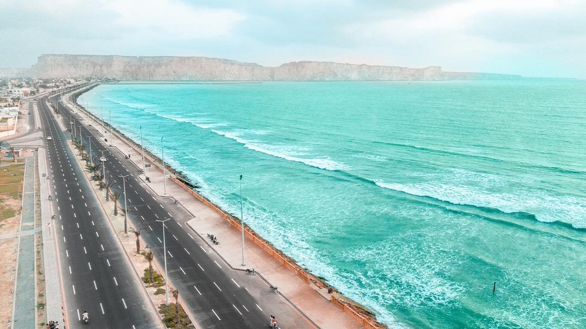 Gwadar as a future economic hub of Pakistan.