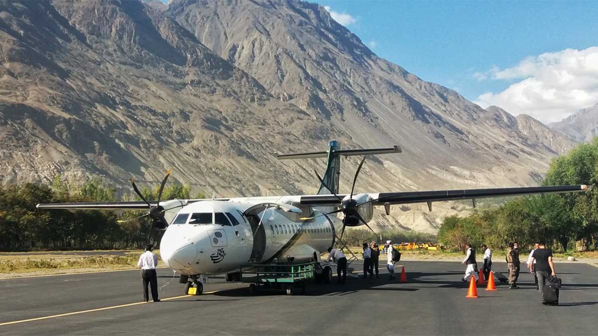 PIA direct flights Skardu