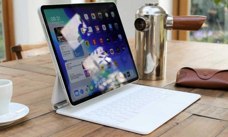 iPad Pro with wireless charging