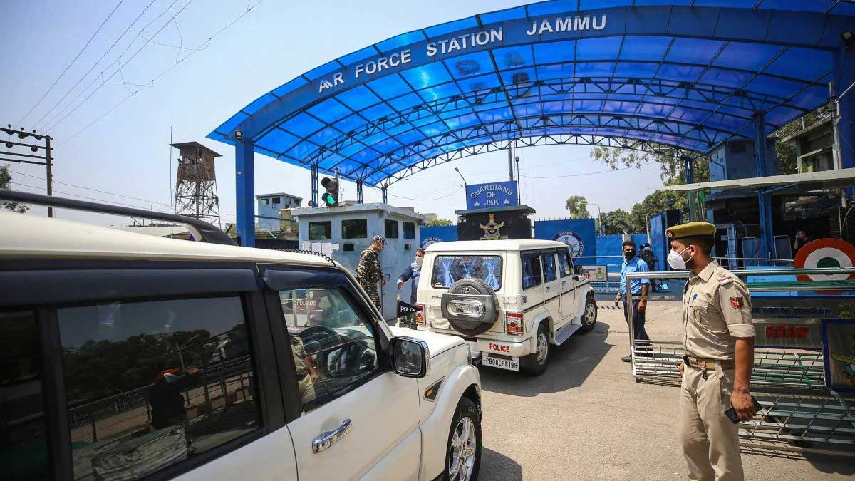 jammu drone attack