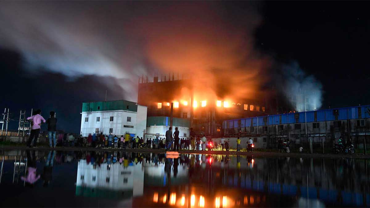 Bangladesh factory fire