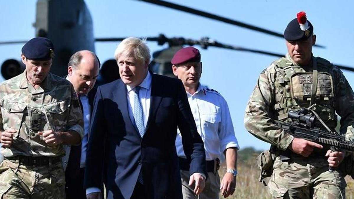 Boris Johnson in Afghanistan