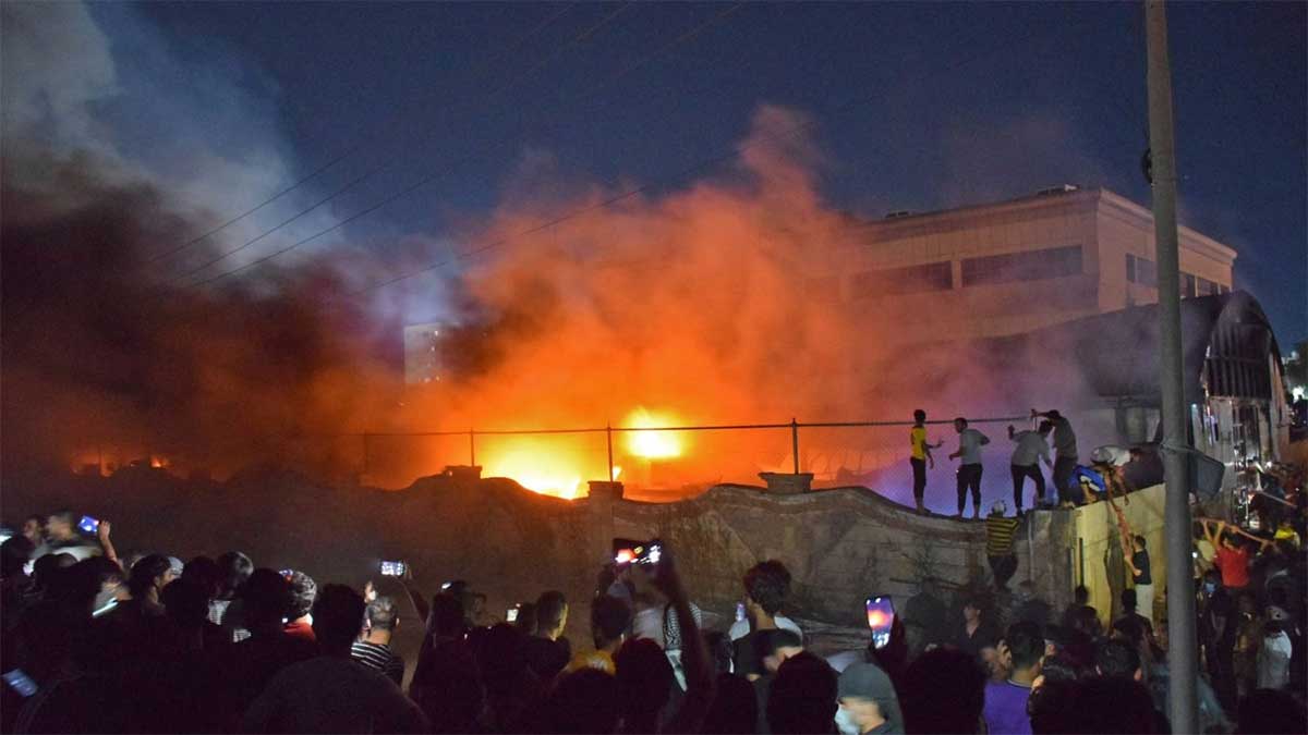 Iraq fire