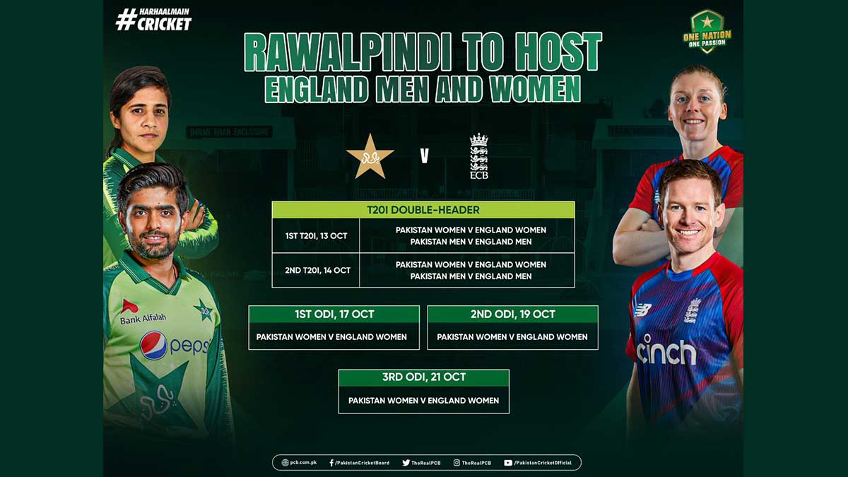 England tour Pakistan