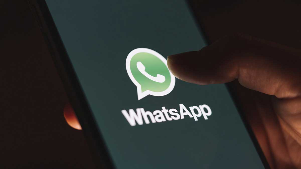 WhatsApp message reactions