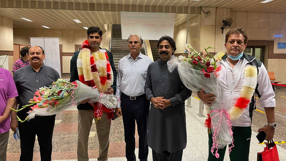 welcome Arshad Nadeem
