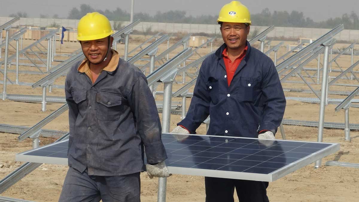 Chinese working in Pakistan