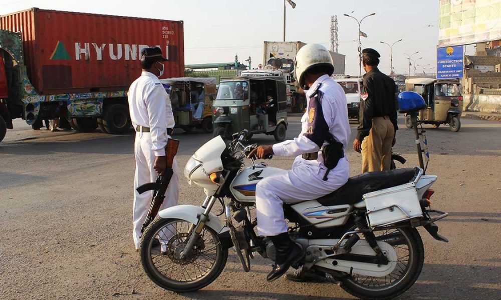 Karachi traffic police