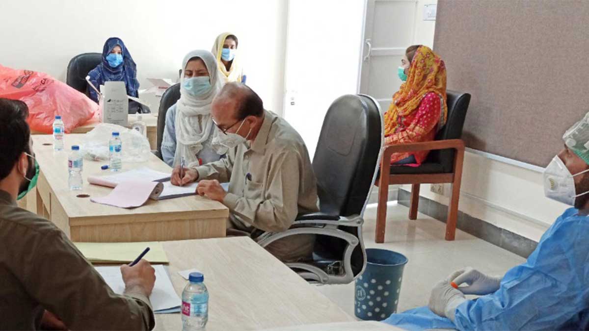 vaccination centers in Balochistan