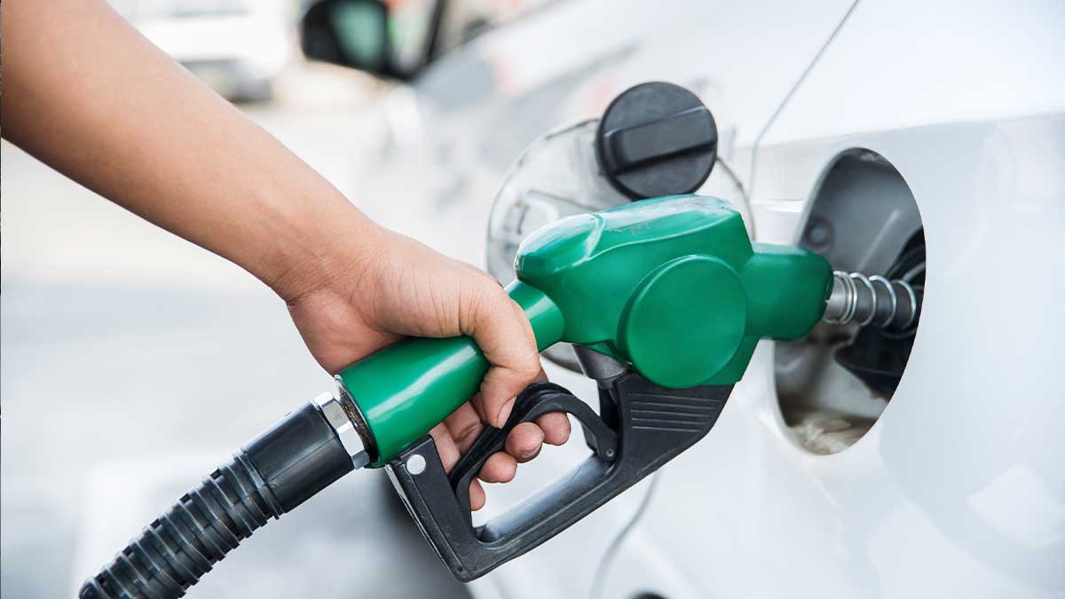 Petrol price for October