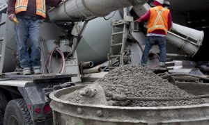 Cement in October