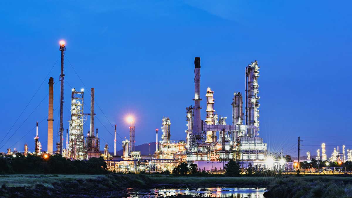 Oil refineries