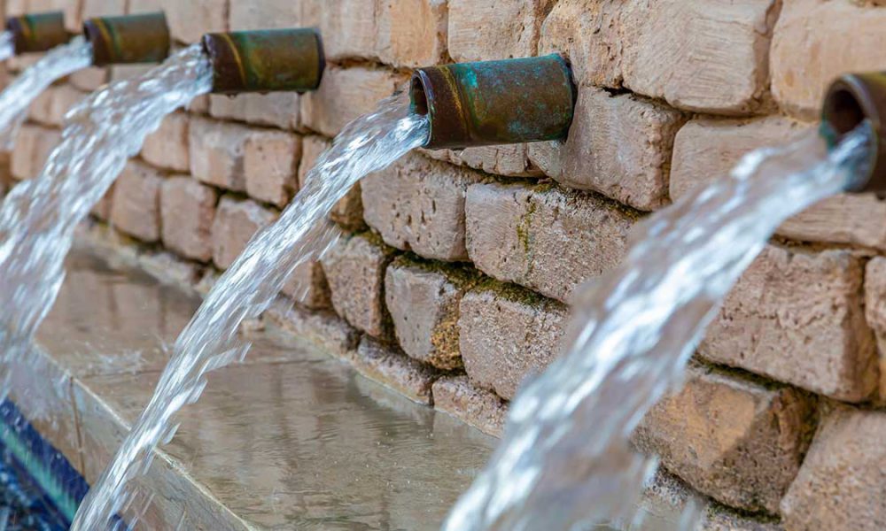 Gravity Flow Water