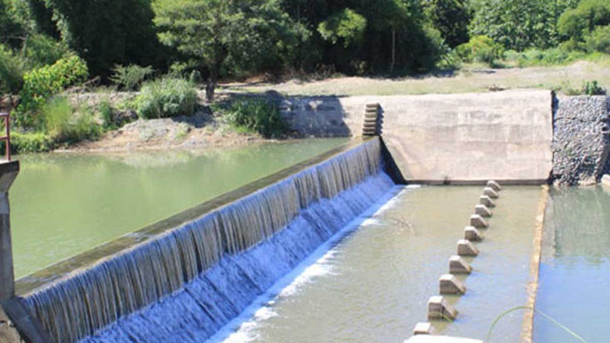 small irrigation dams