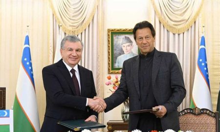 Pakistan and Uzbekistan