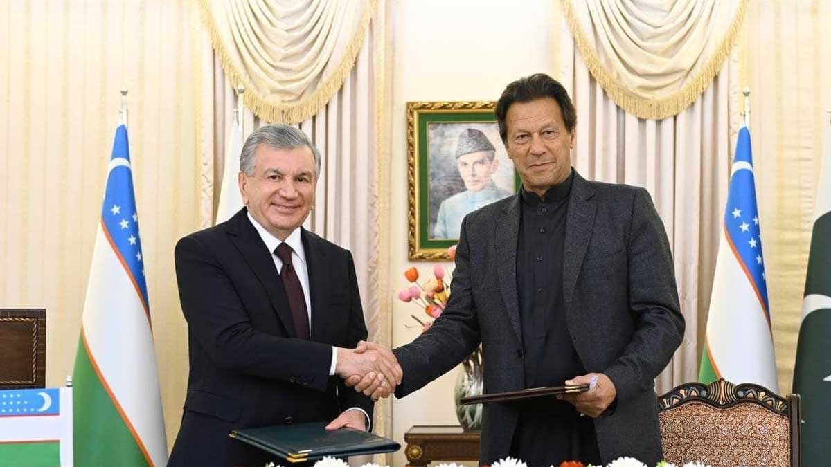 Pakistan and Uzbekistan