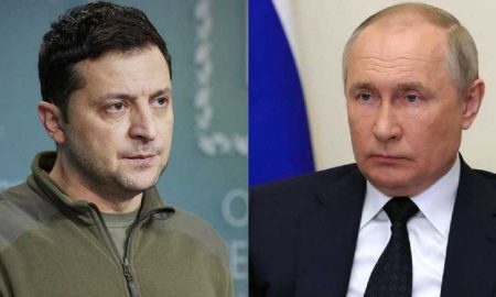 Putin and Zelensky