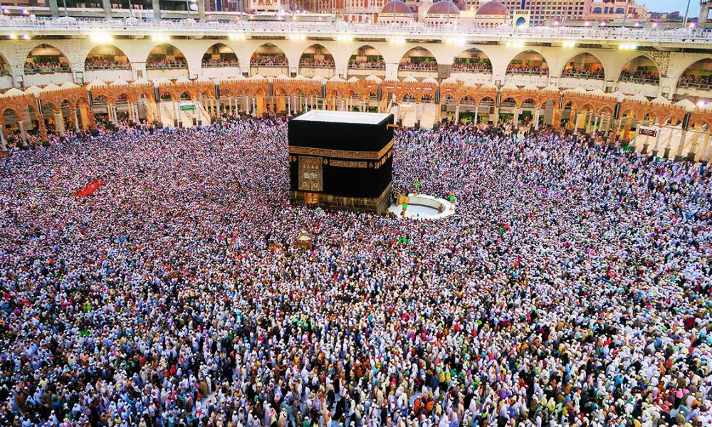 85 of total one million pilgrims will be from outside Saudi Arabia for