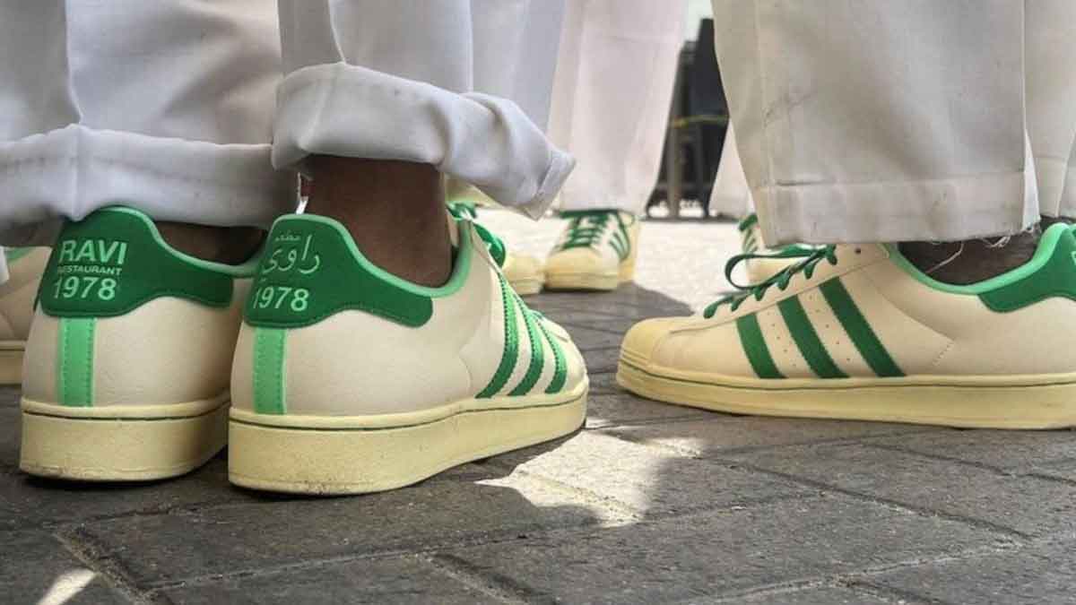 Adidas collaborates with Ravi Pakistani restaurant in Dubai for new  sneakers - Latest Breaking News | Top Stories |Sports |Politics |Weather