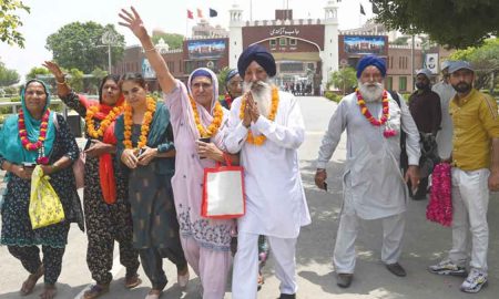 Sikh pilgrims