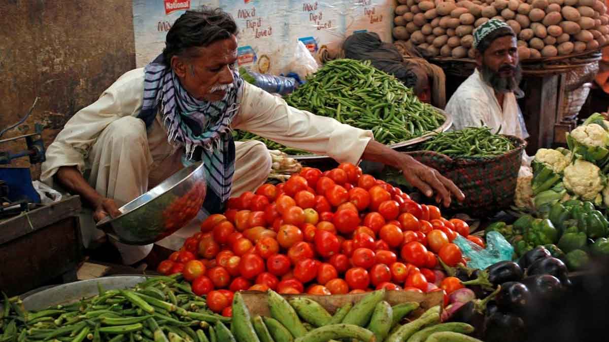 Prices of vegetables