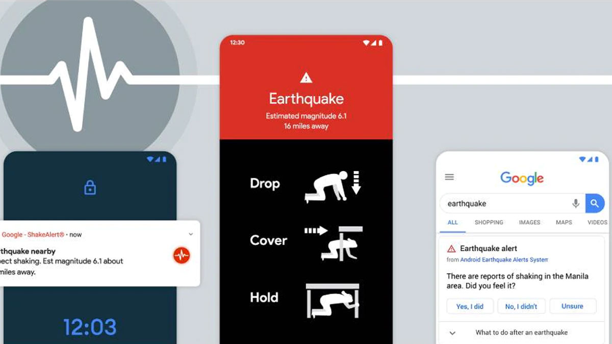 earthquake alerts