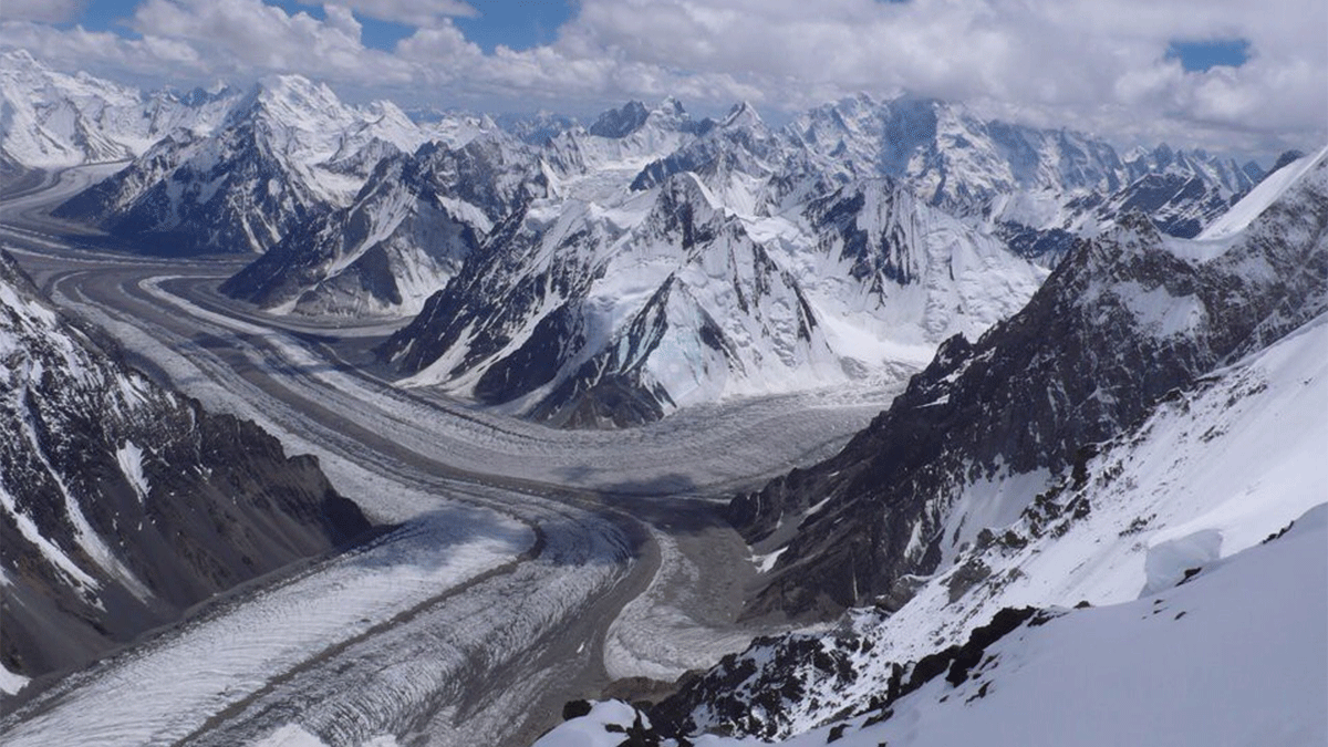 glaciers melting